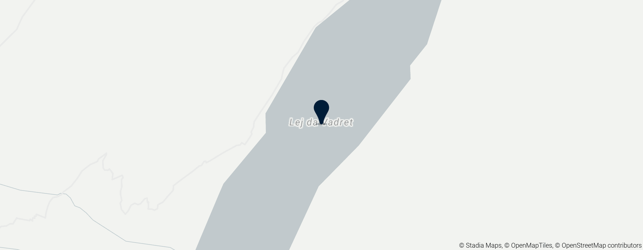 Map of Lej da Vadret