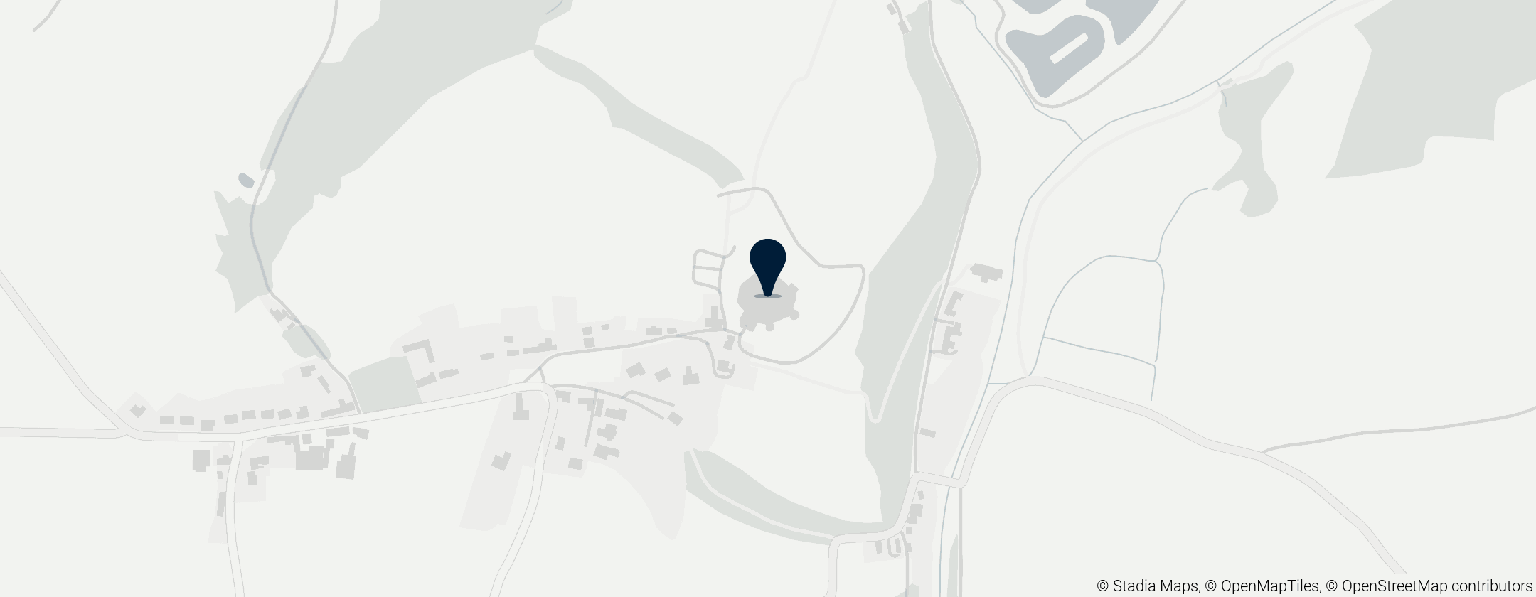 Map of Llawhaden Castle