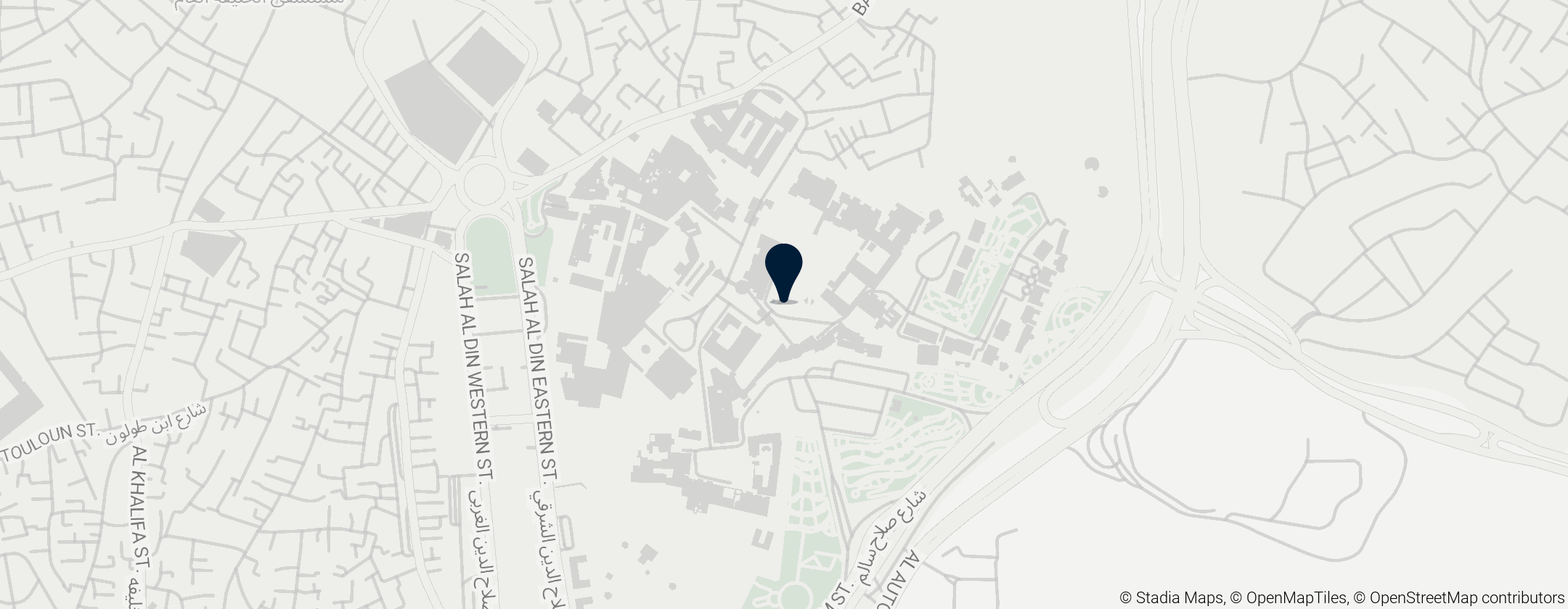 Map of Citadelle de Saladin