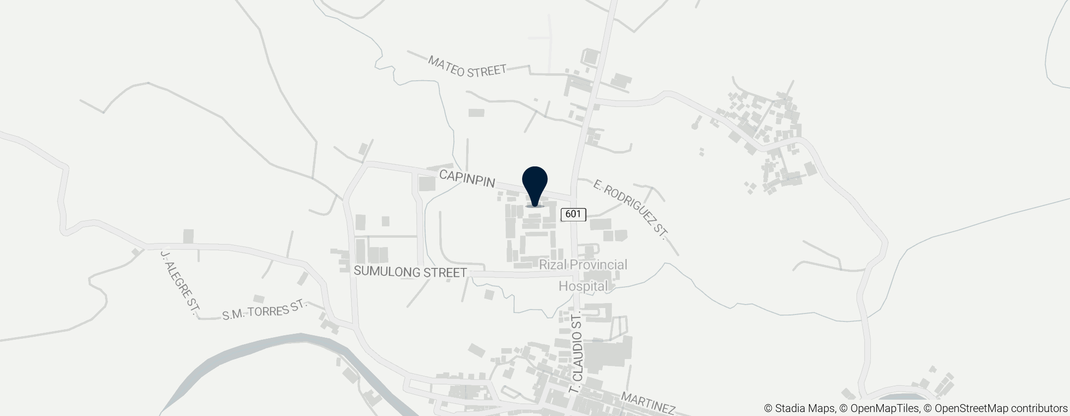 Map of Tomas Claudio Memorial Elementary School