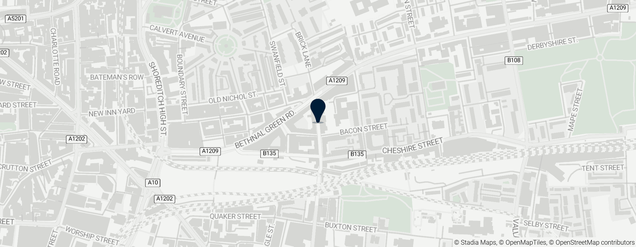 Map of Mercado Brick Lane