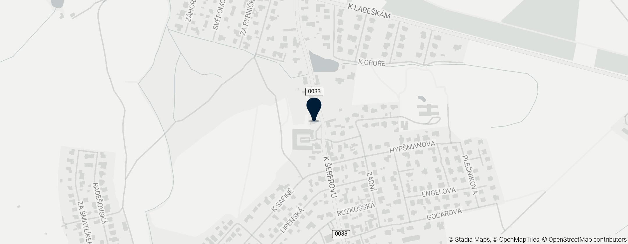 Map of svatý Prokop