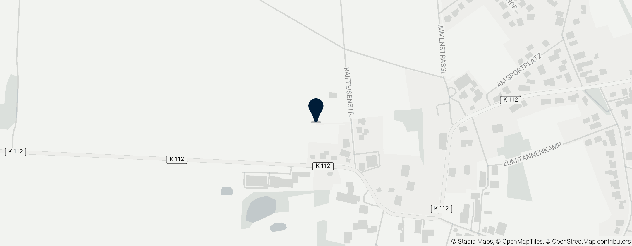 Map of Großsteingrab Nartum