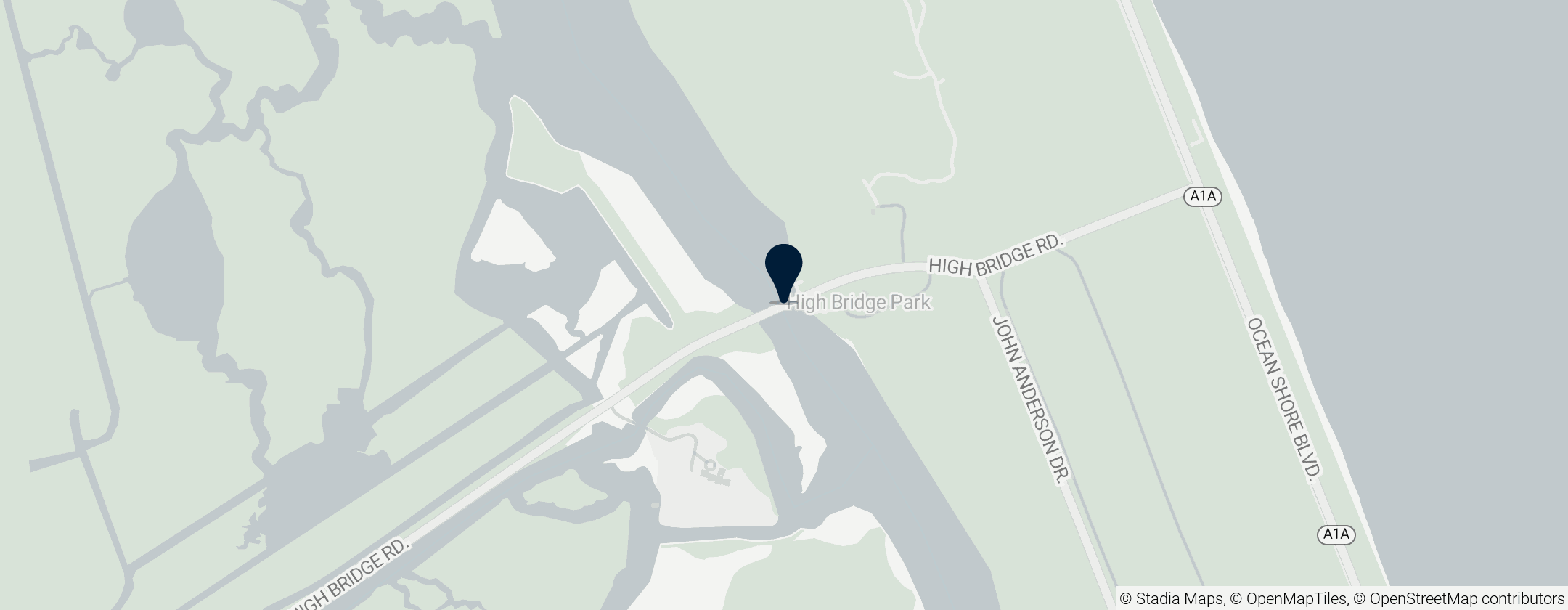 Map of High Bridge Road