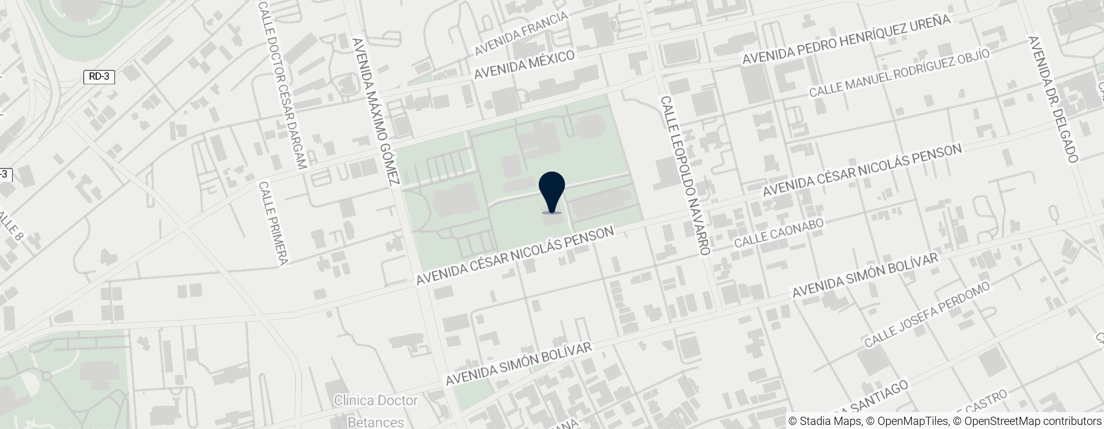 Map of Museum of History and Geography