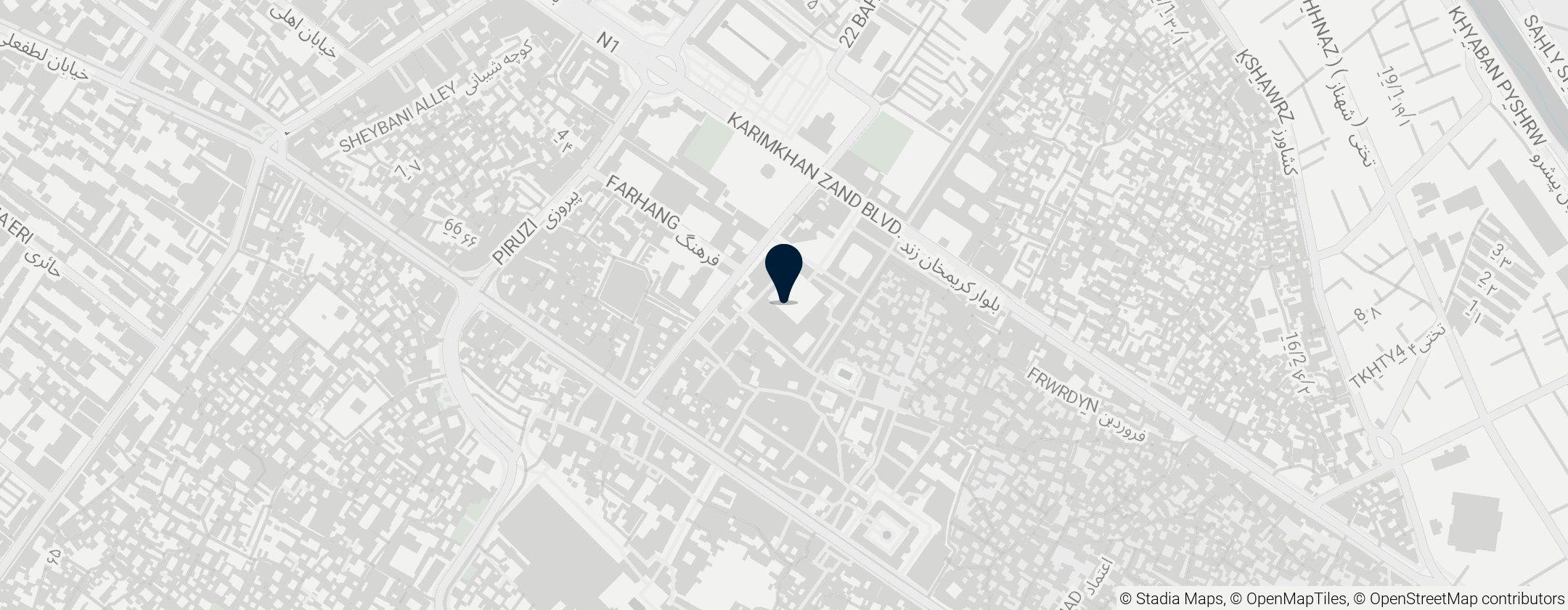 Map of Mosquée Vakil