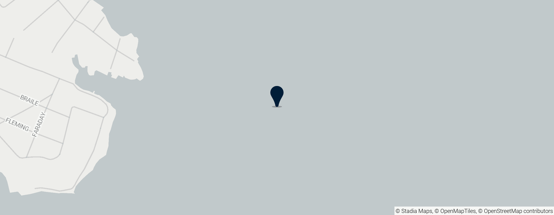 Map of San Roque Lake