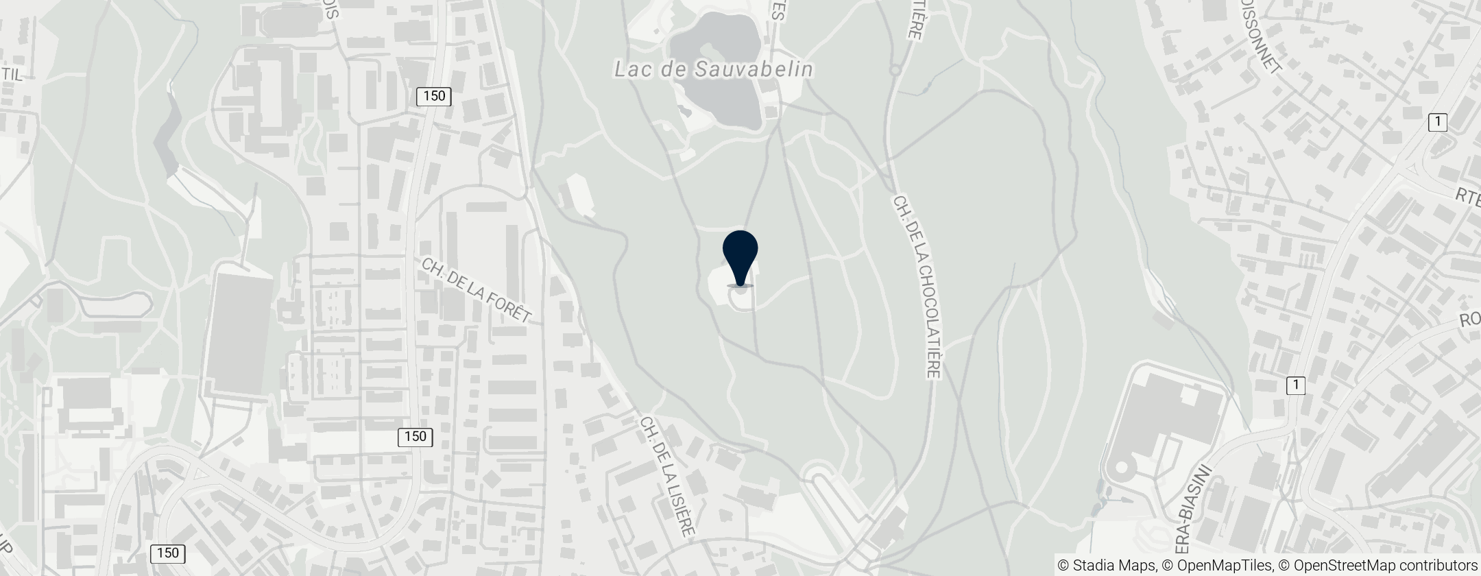 Map of Sauvabelin-Turm