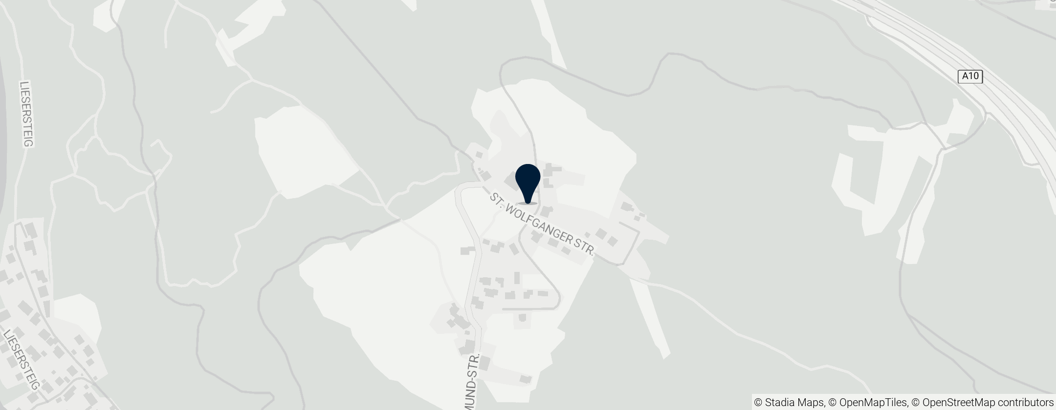 Map of Sankt Wolfgang