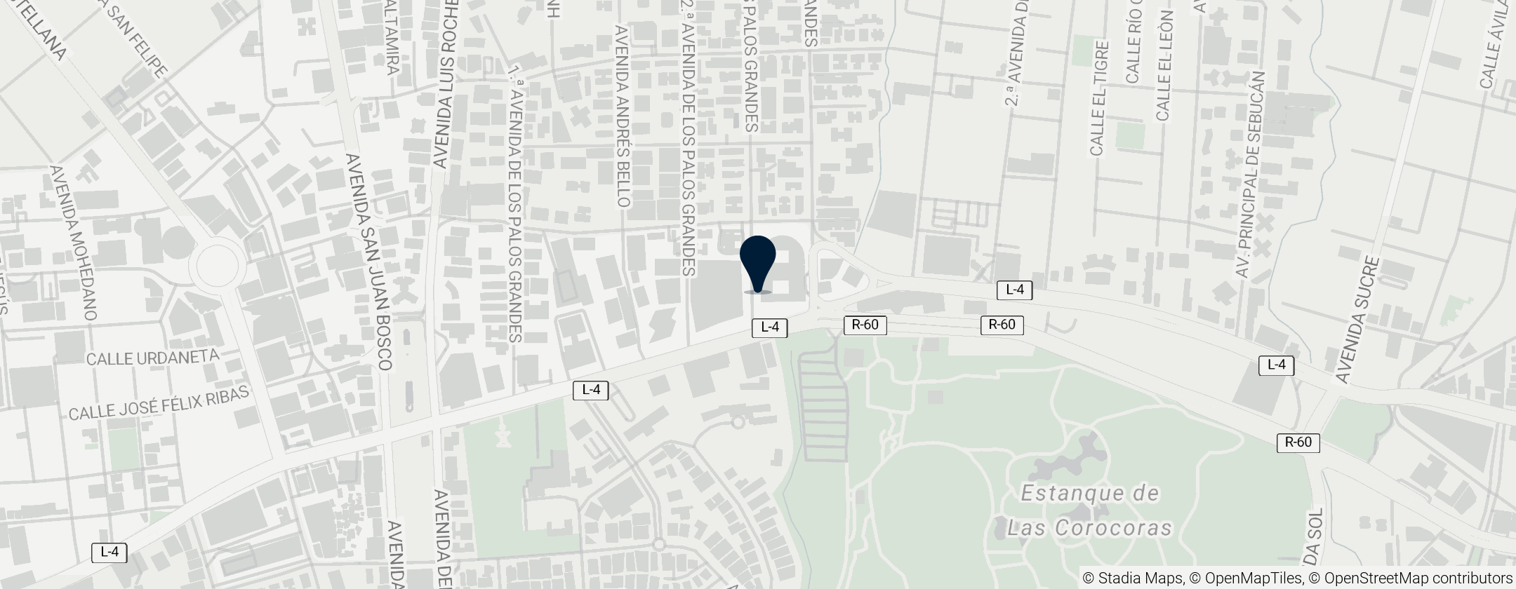 Map of Notaría Pública Sexta del Municipio Chacao