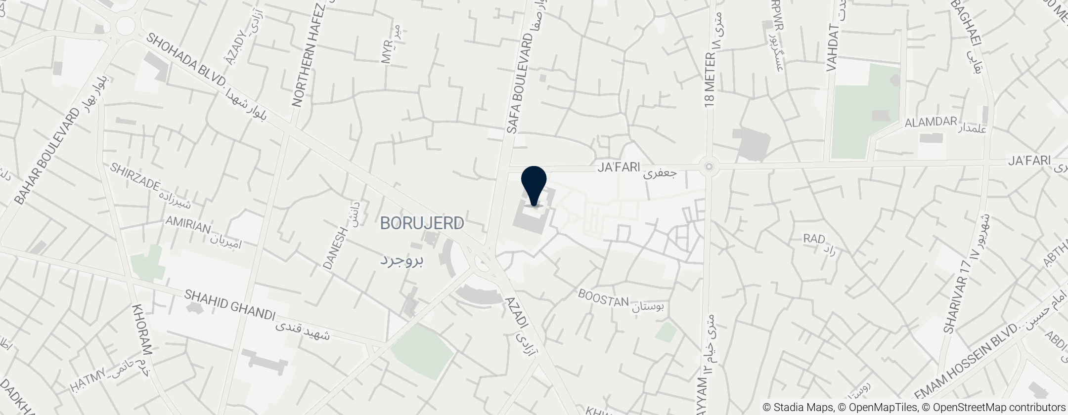 Map of Sultani Mosque