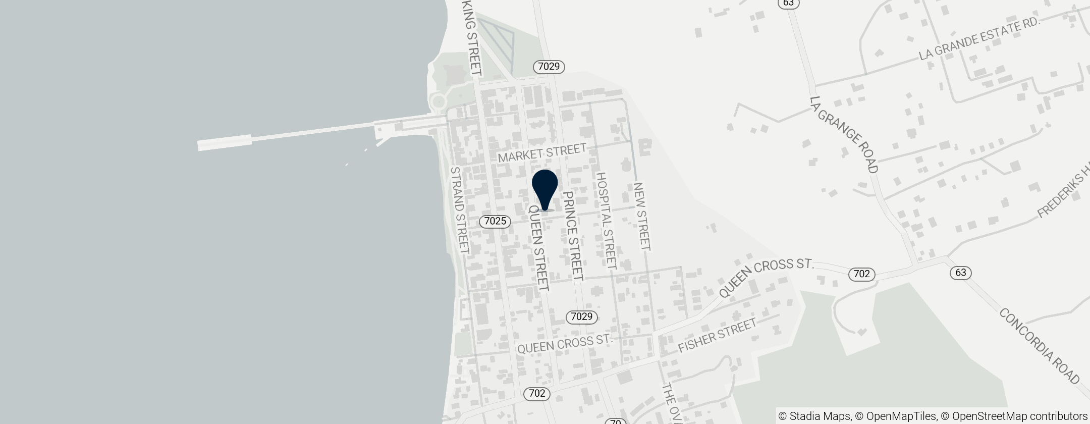 Map of Virgin Islands Sustainable Farm Institute