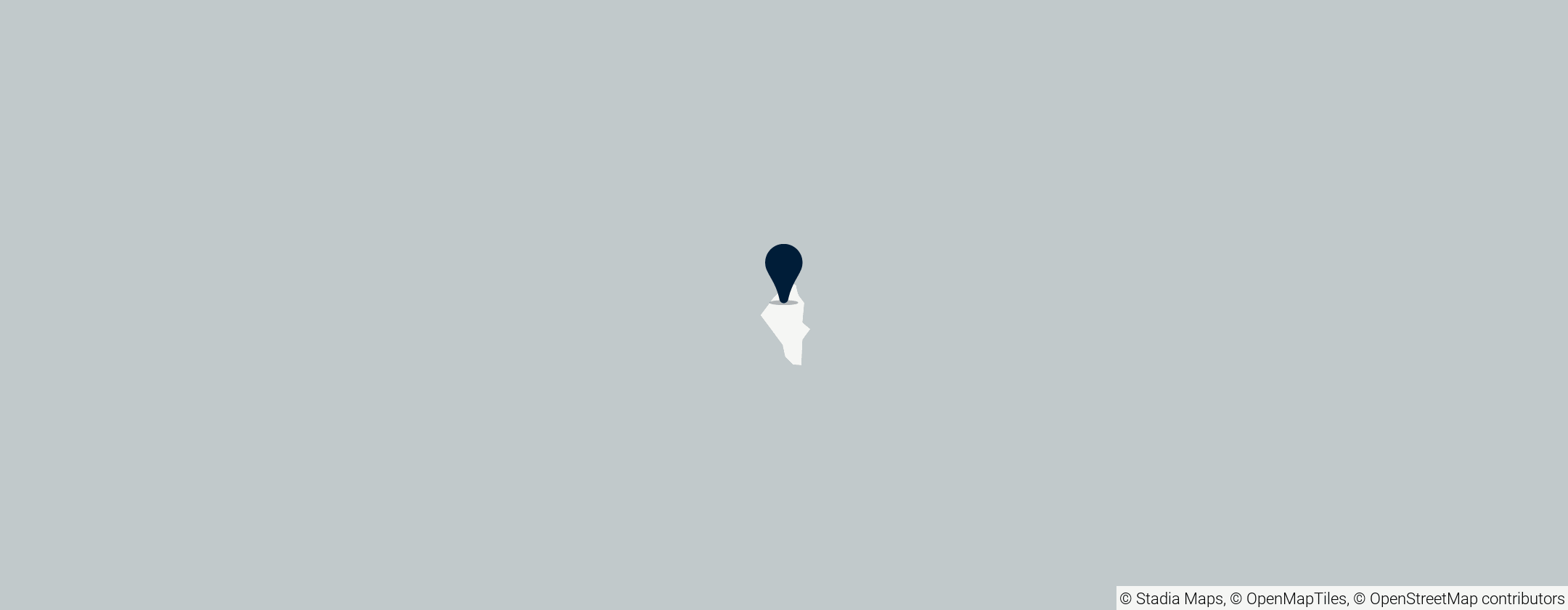 Map of Gannet Rock Lighthouse