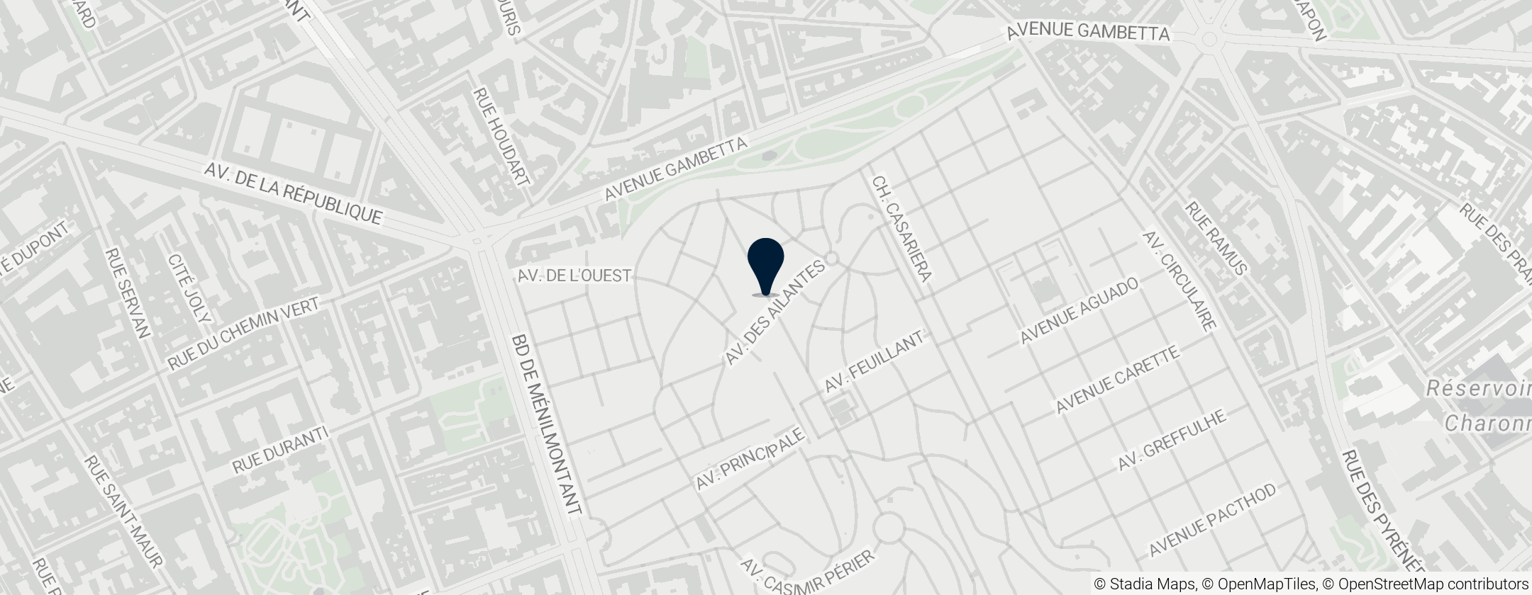 Map of Georges Bizet