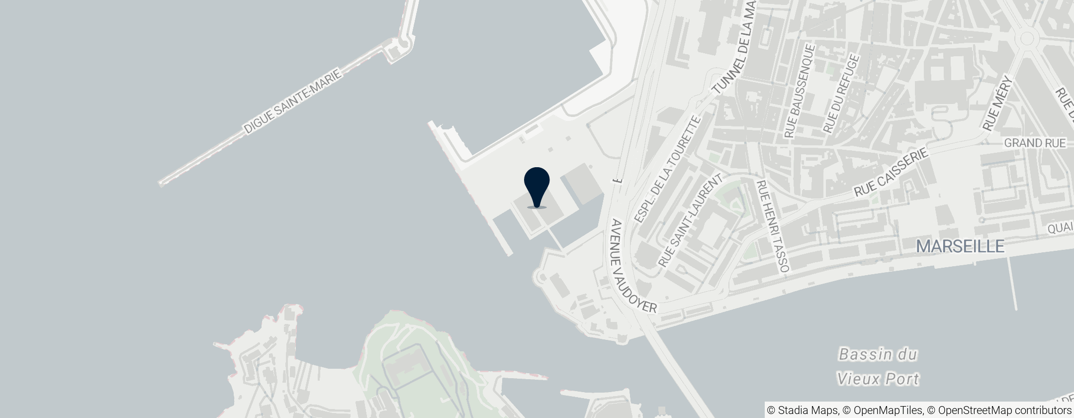 Map of Museum of Civilizations of Europe and the Mediterranean