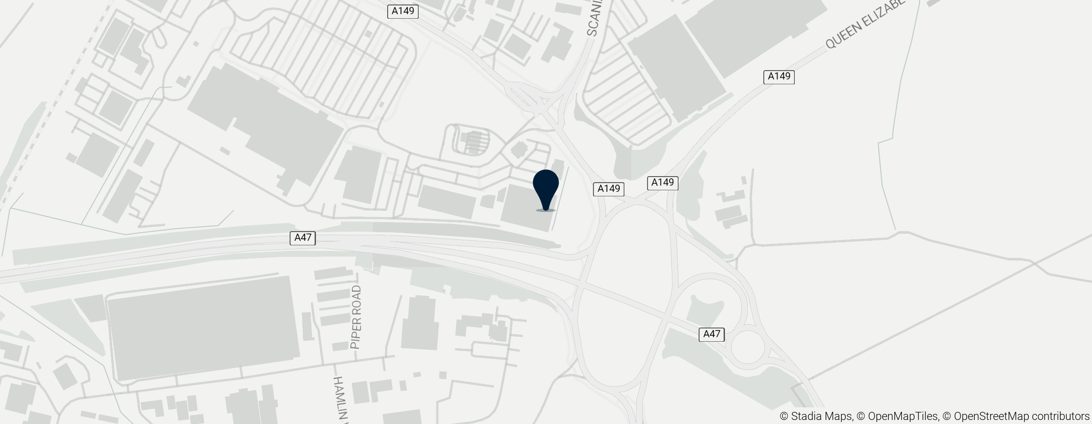 Map of The Food Warehouse