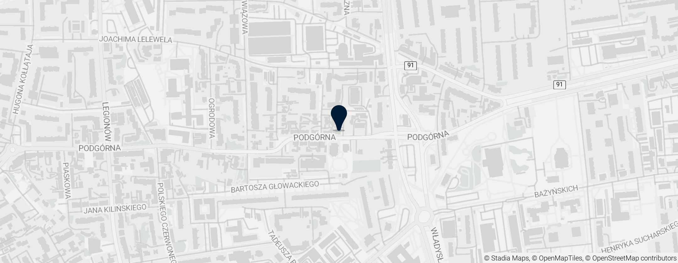 Map of Cerkiew św. Mikołaja w Toruniu