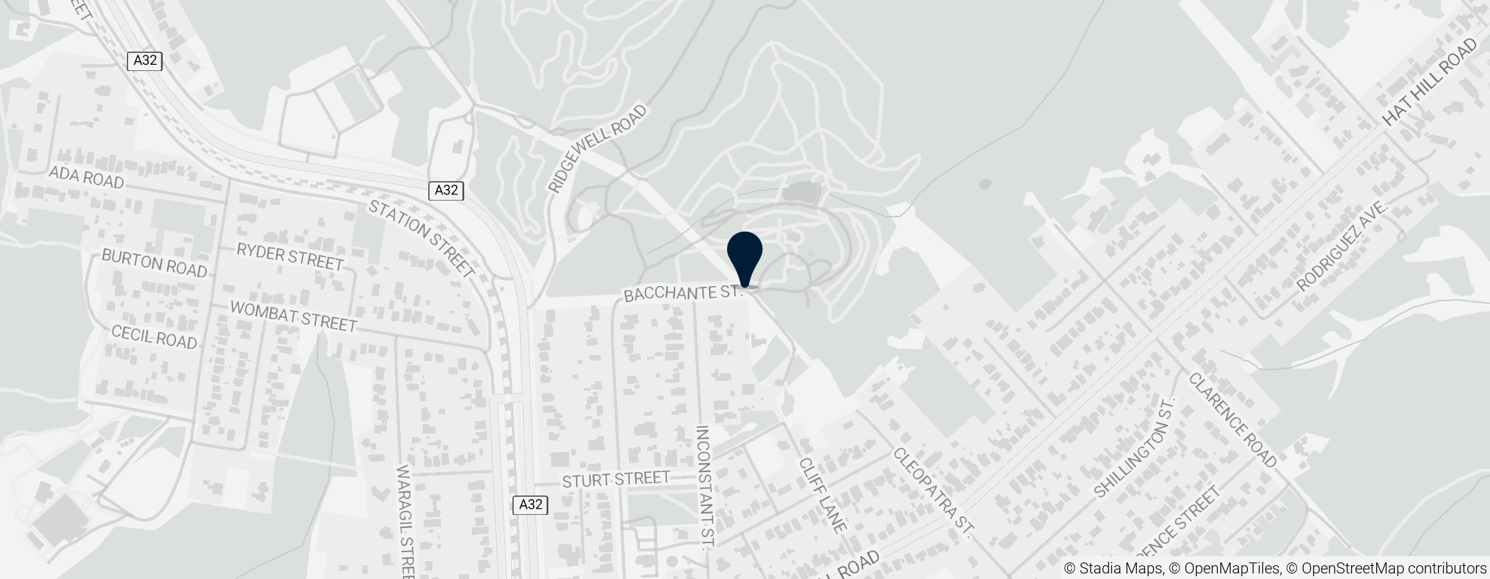 Map of The Campbell Rhododendron Gardens