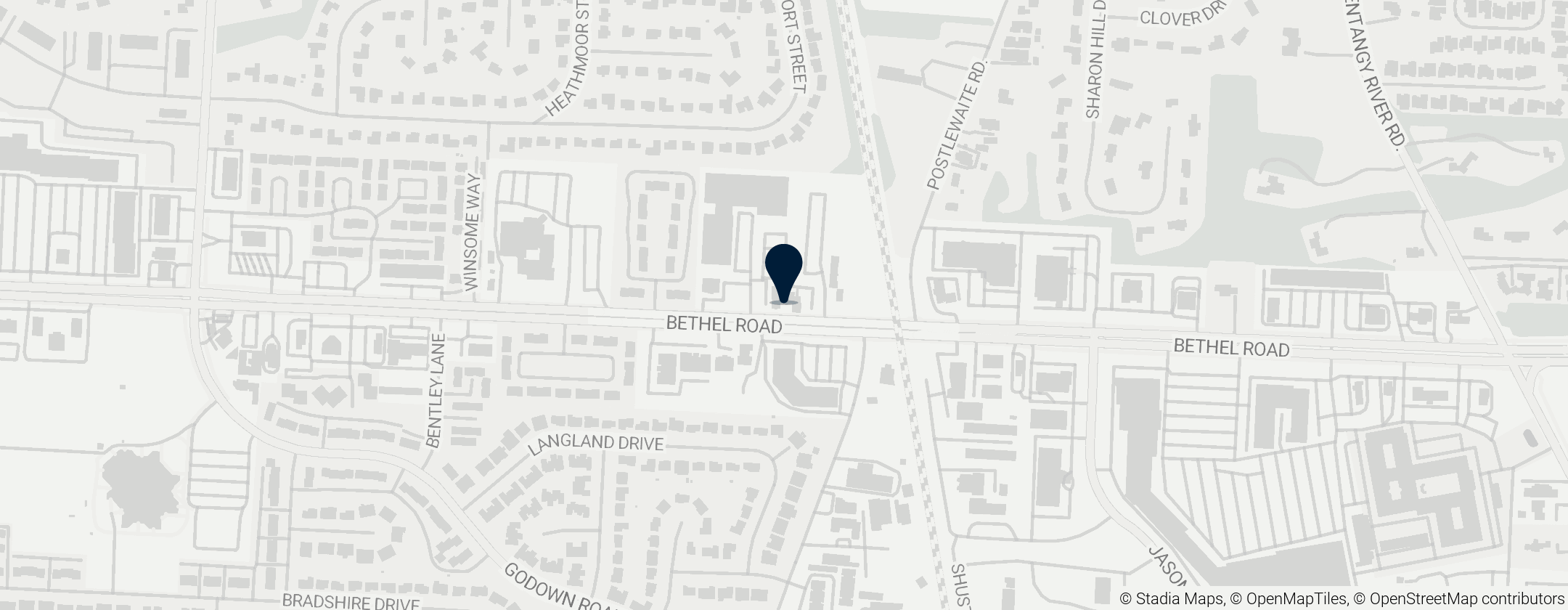 Map of The Refectory Restaurant & Bistro