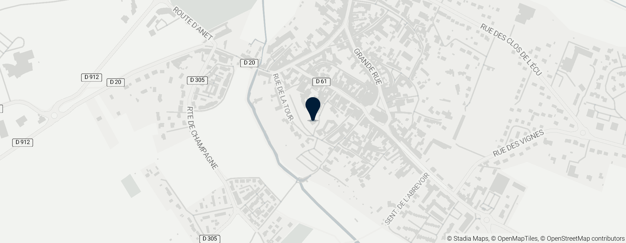 Map of Donjon de Houdan