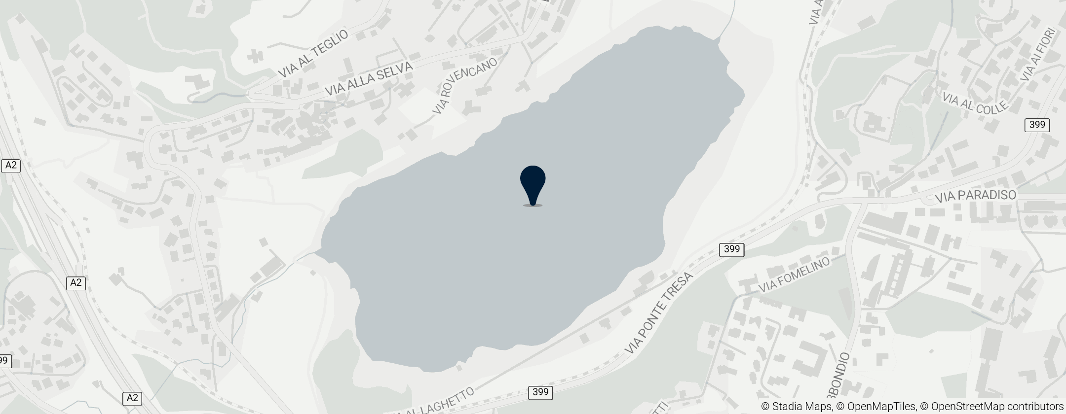 Map of Lago di Muzzano