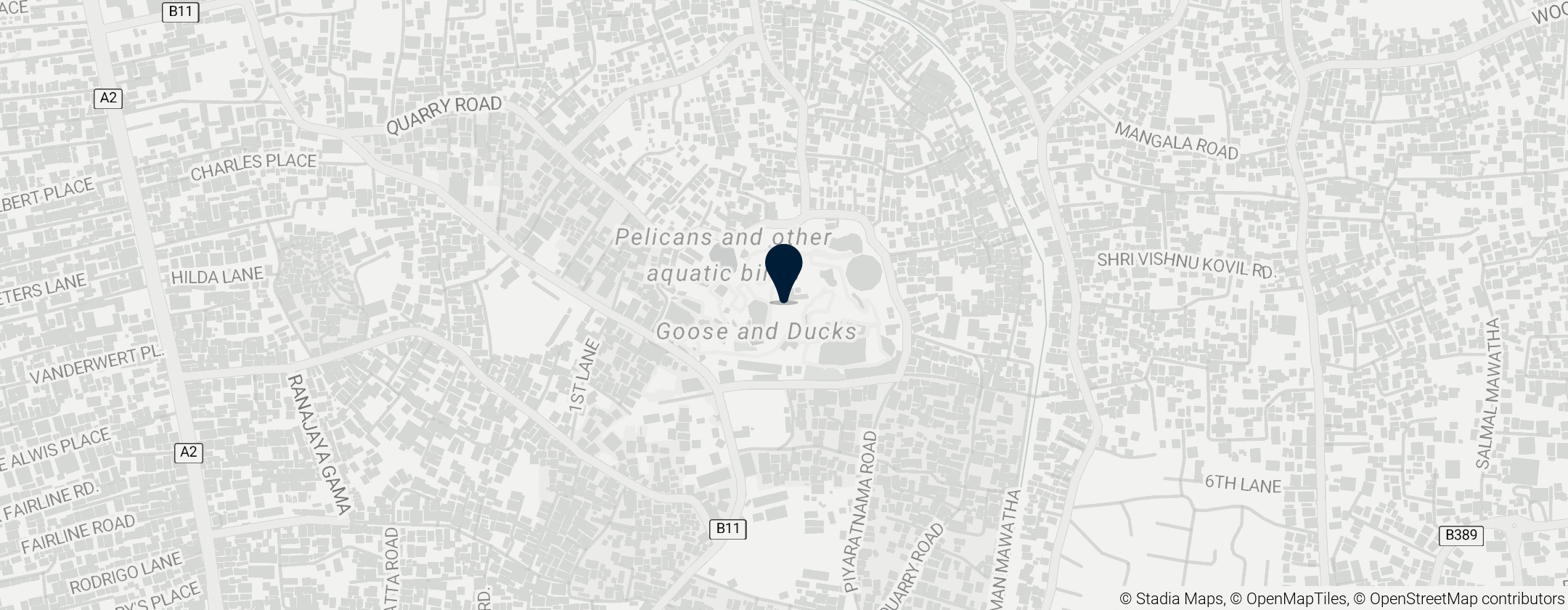 Map of 데히왈라 동물원