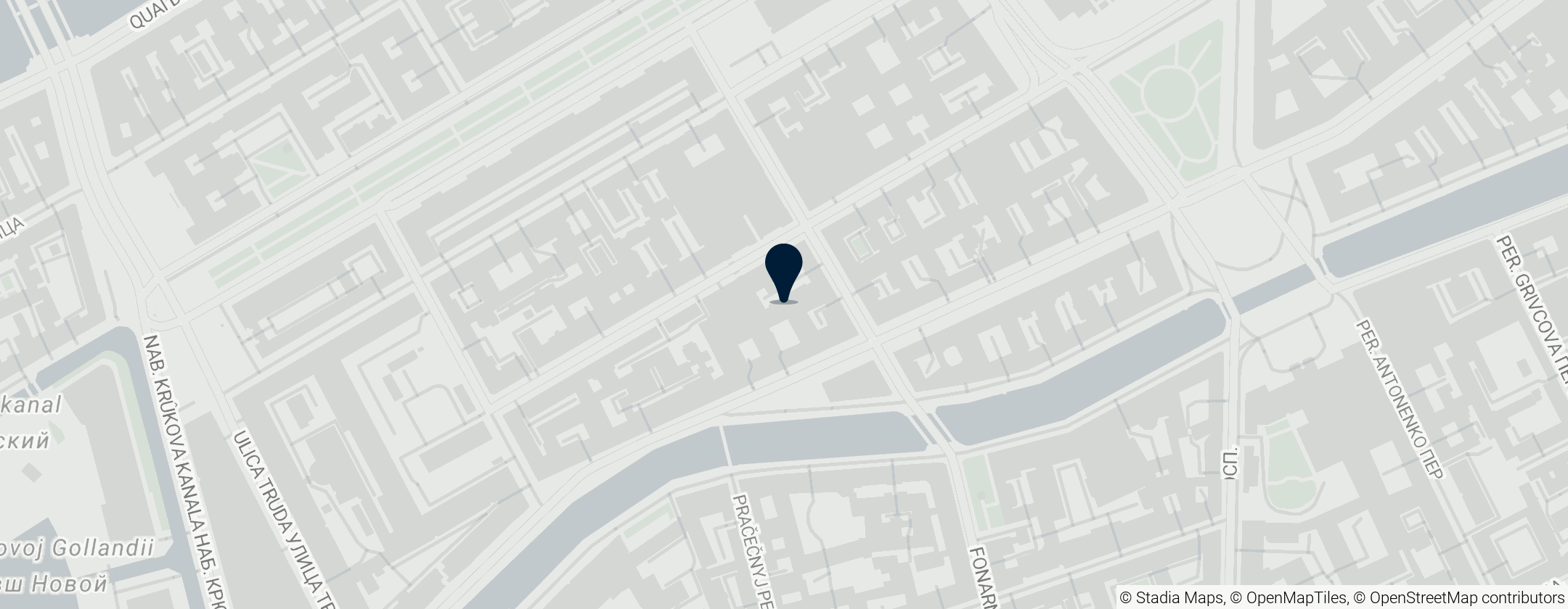 Map of State Museum of History of St. Peterburg