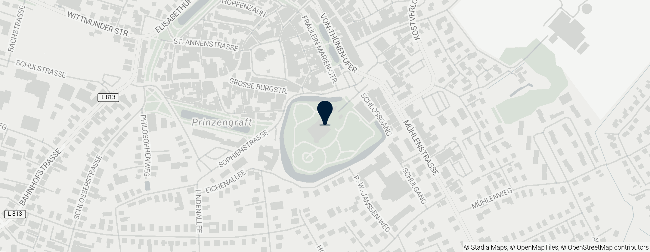 Map of Schloss Jever