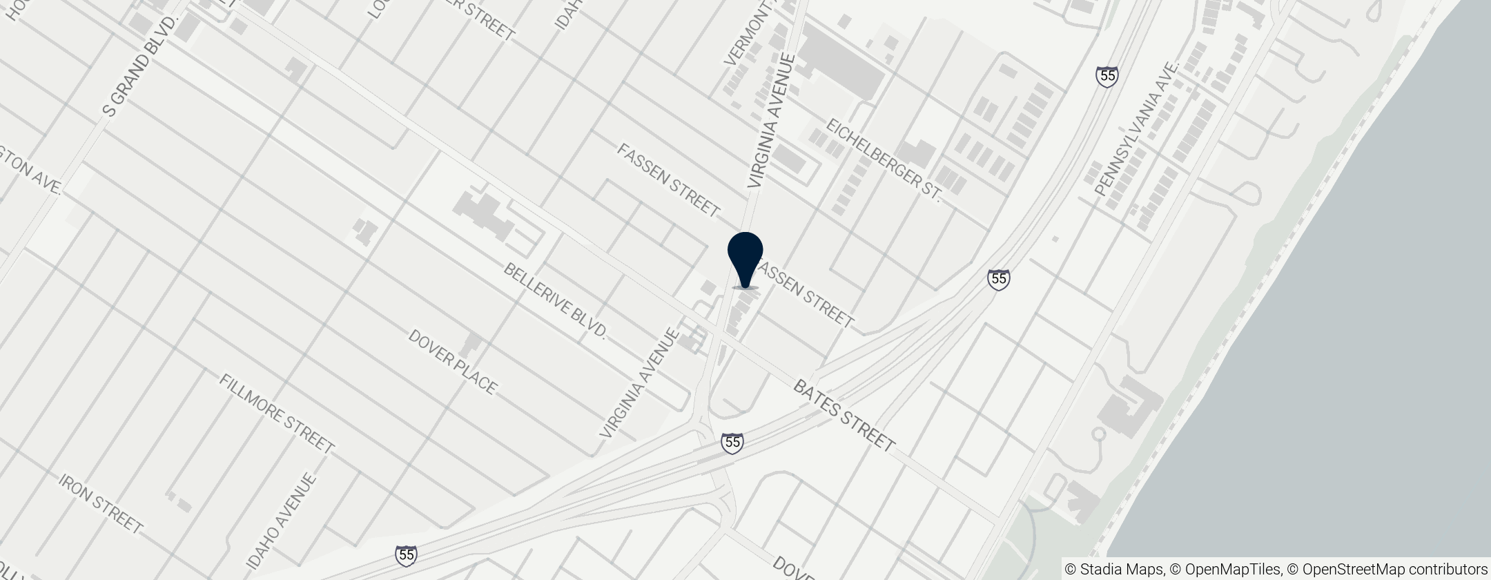 Map of Iron Barley Restaurant