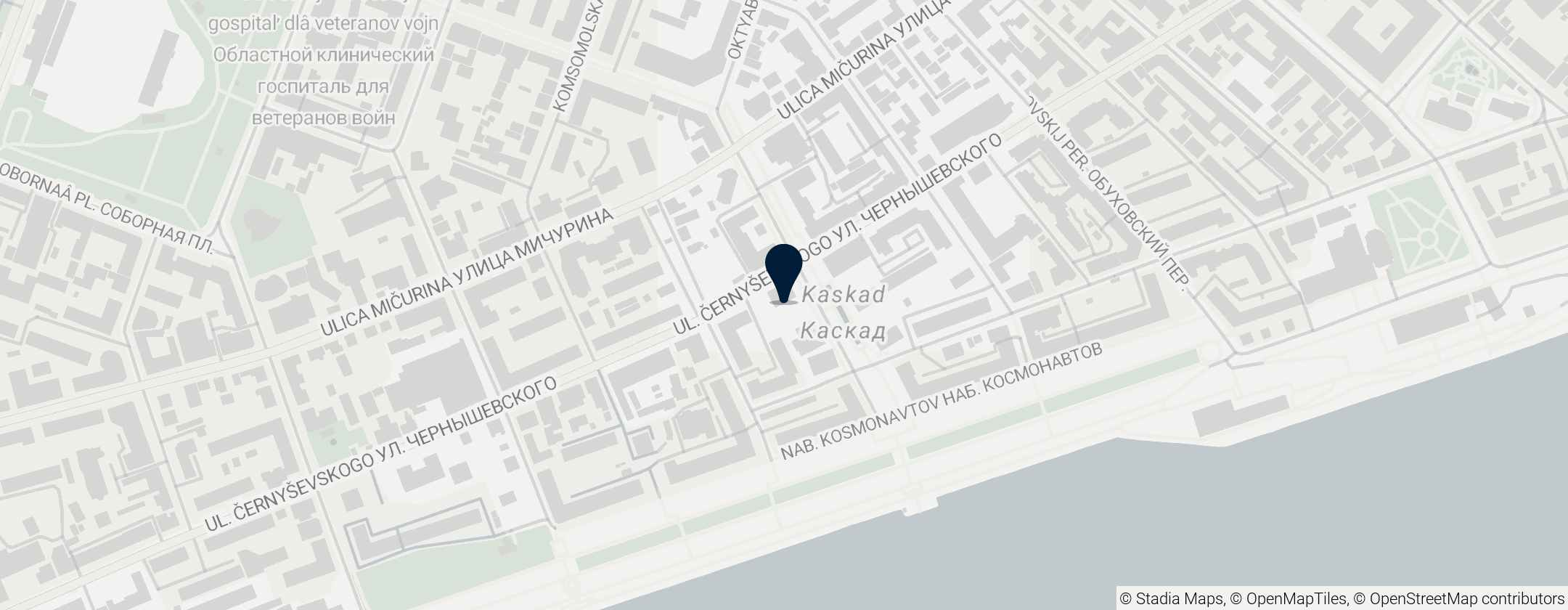 Map of Государственный музей Константина Александровича Федина