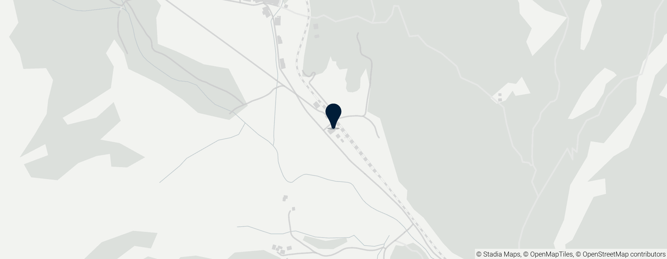 Map of Cavaglia railway station