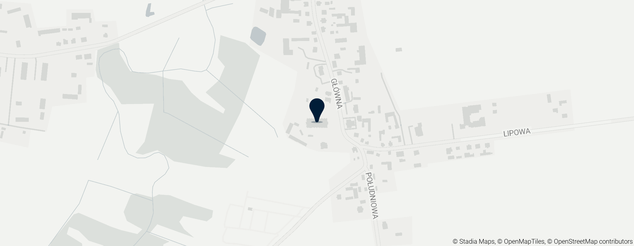 Map of Kościół św. Stanisława w Kobylinie-Borzymach