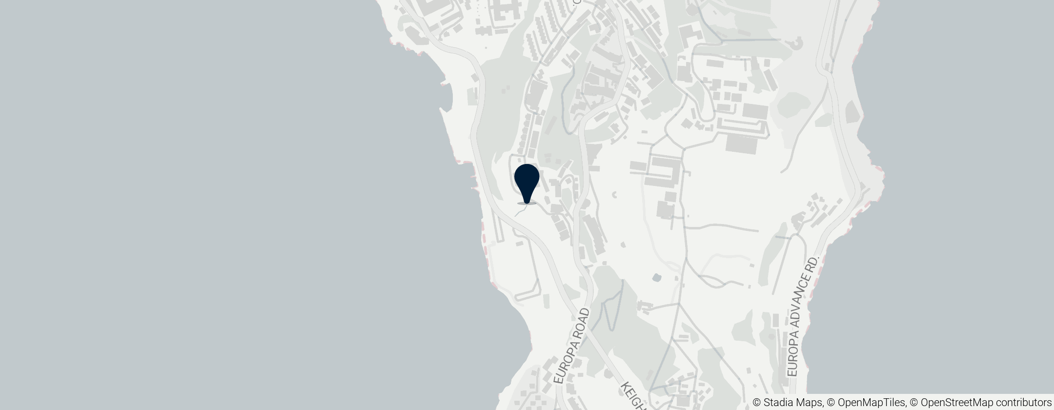 Map of Europa Waterfall