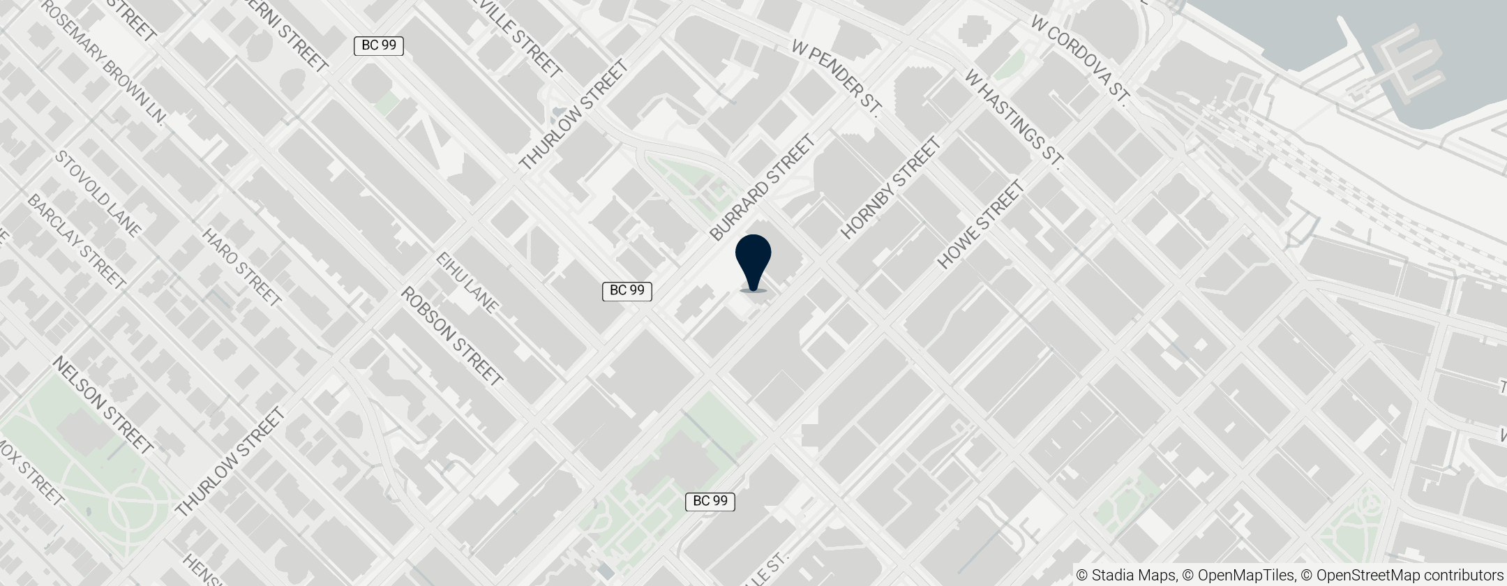 Map of Bill Reid Gallery of Northwest Coast Art