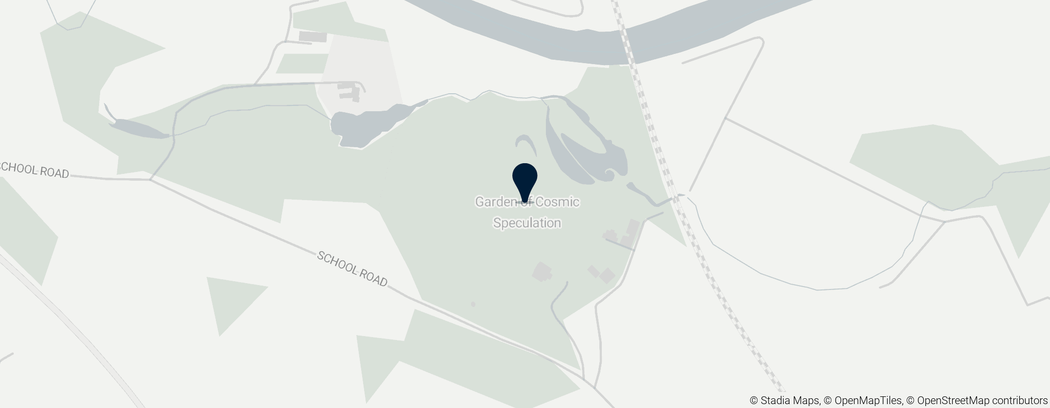 Map of Garden of Cosmic Speculation