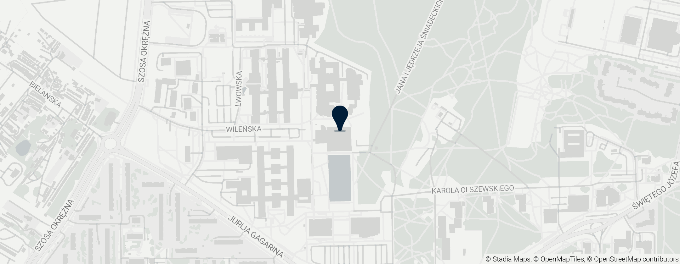 Map of Uniwersytet Mikołaja Kopernika