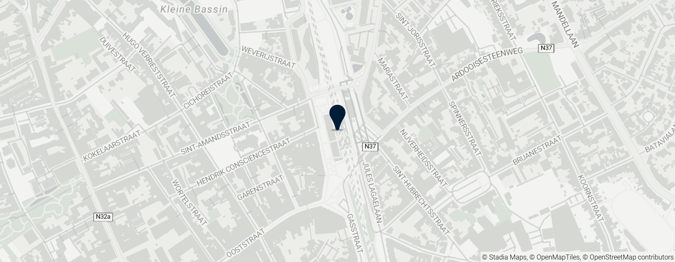 Map of Gare de Roulers