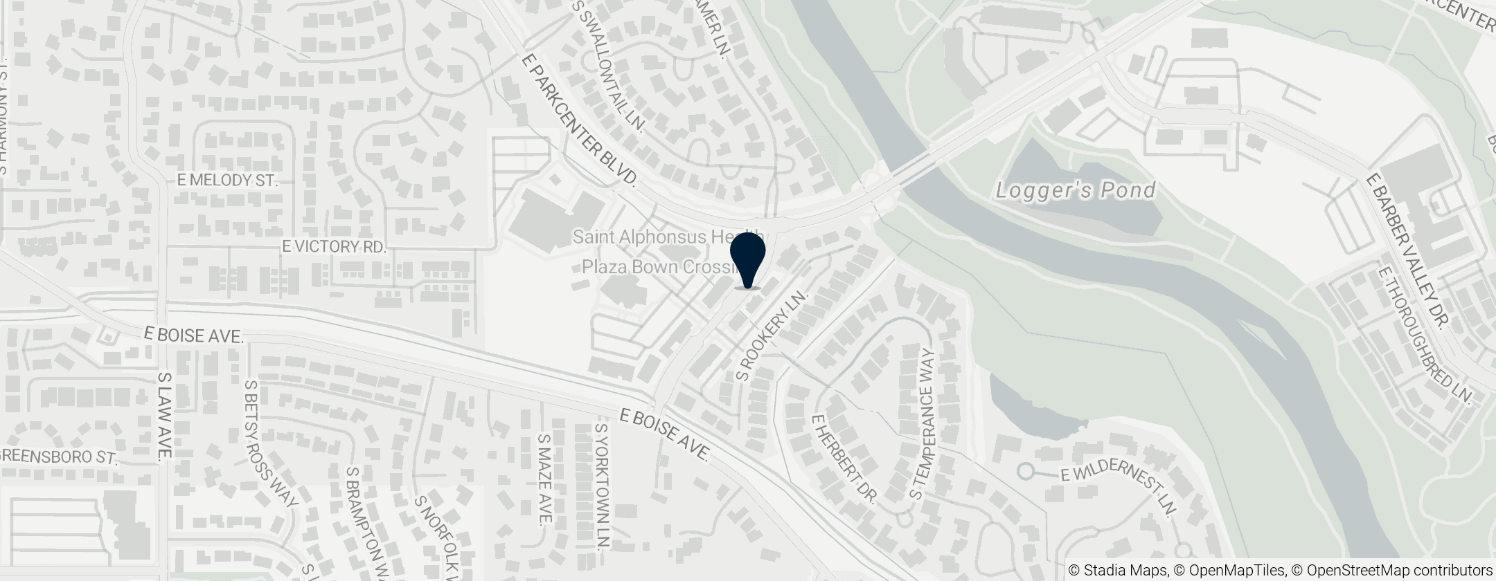 Map of Powell's Sweet Shoppe 