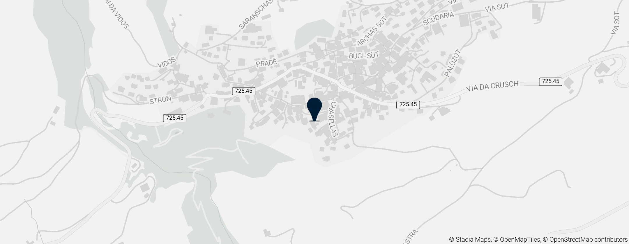 Map of Reformierte Kirche Sent