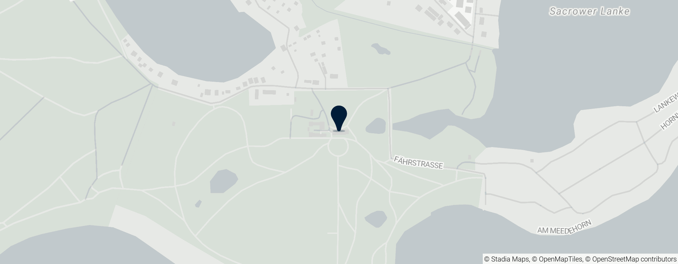 Map of Schloss Sacrow