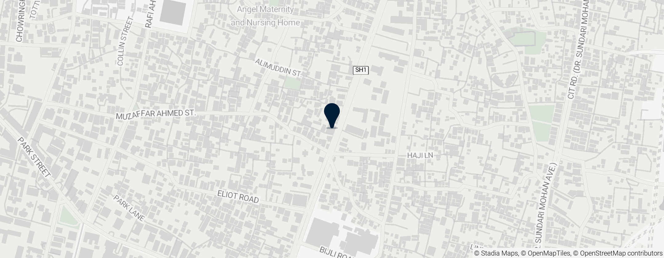 Map of Mother House (Missionaries of Charity)