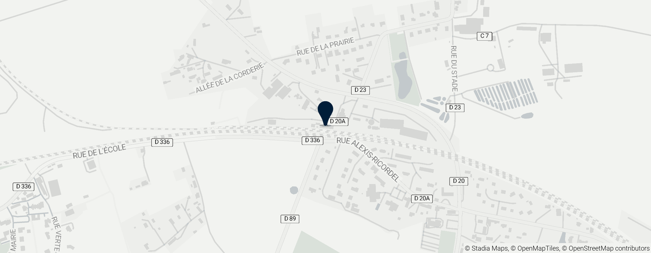 Map of Station Motteville