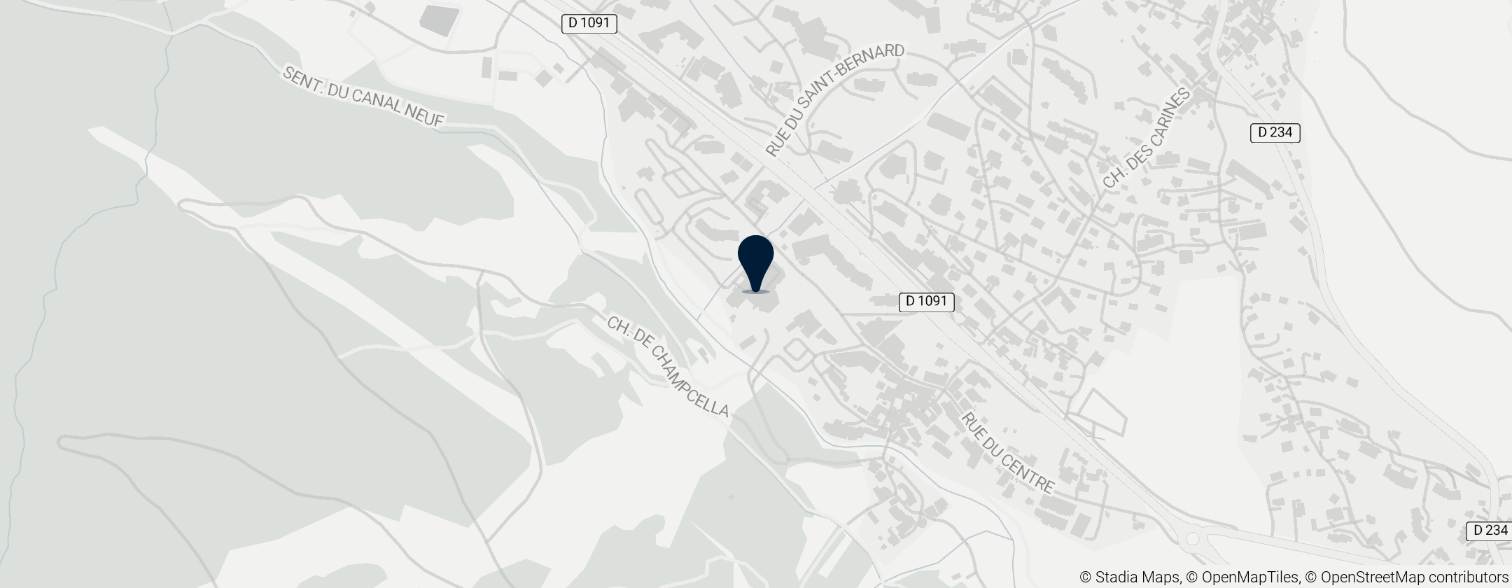 Map of Bowling des Neiges - Serre Chevalier