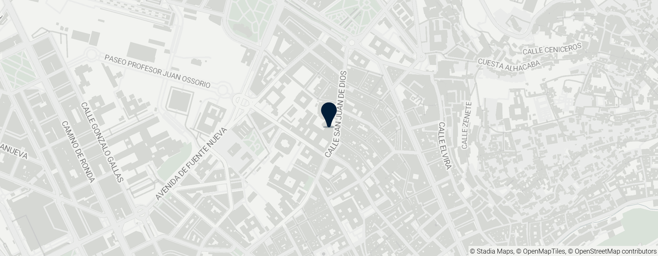 Map of Basilique de San Juan de Dios