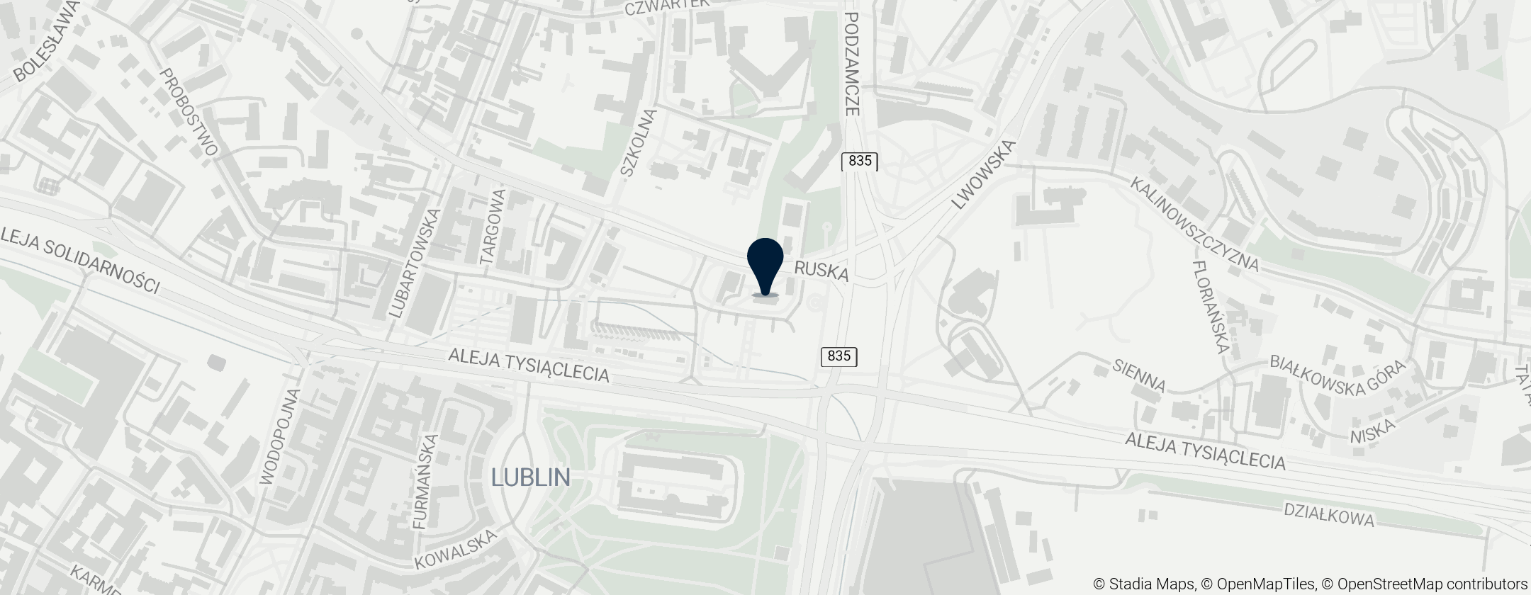 Map of Sobór Przemienienia Pańskiego w Lublinie