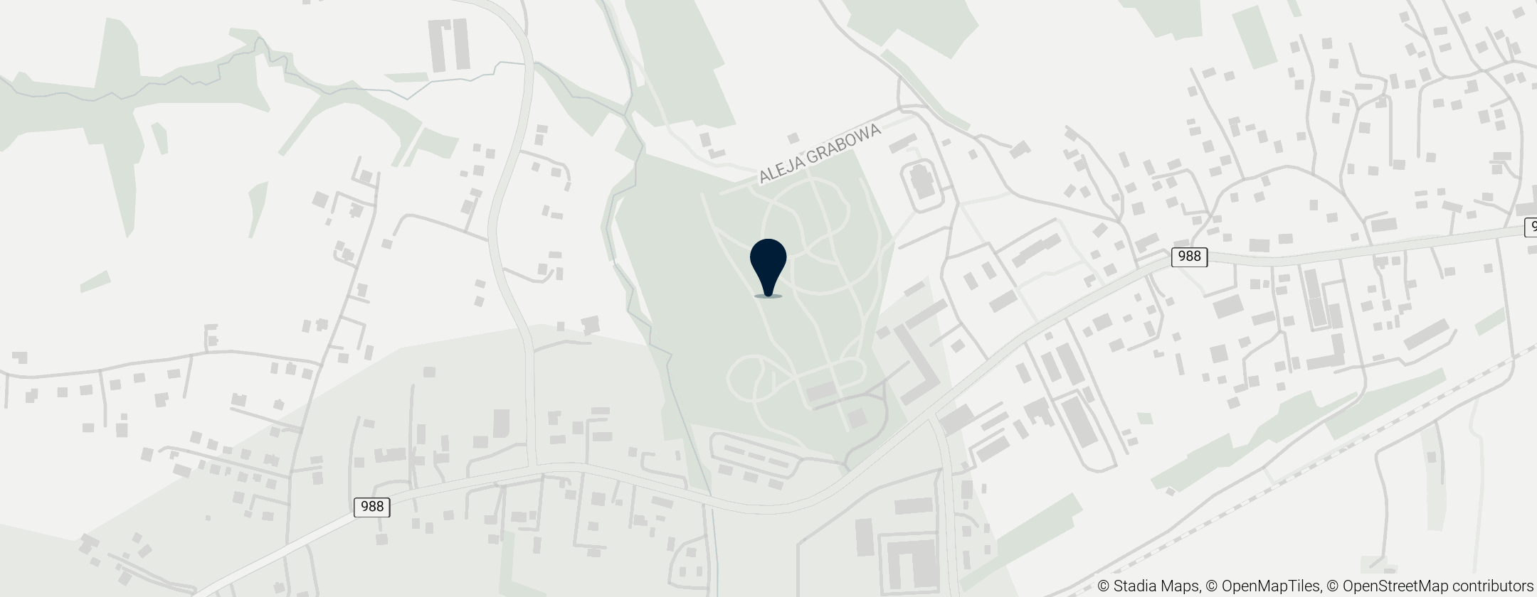 Map of Zespół dworski i folwarczny w Wiśniowej