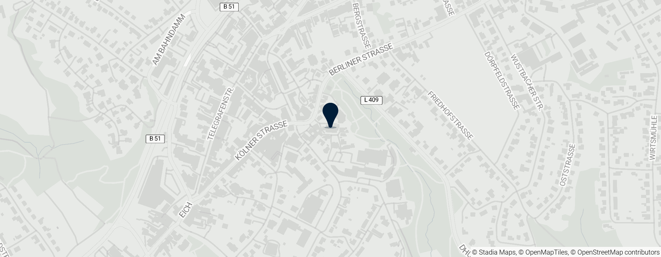 Map of Evangelische Stadtkirche