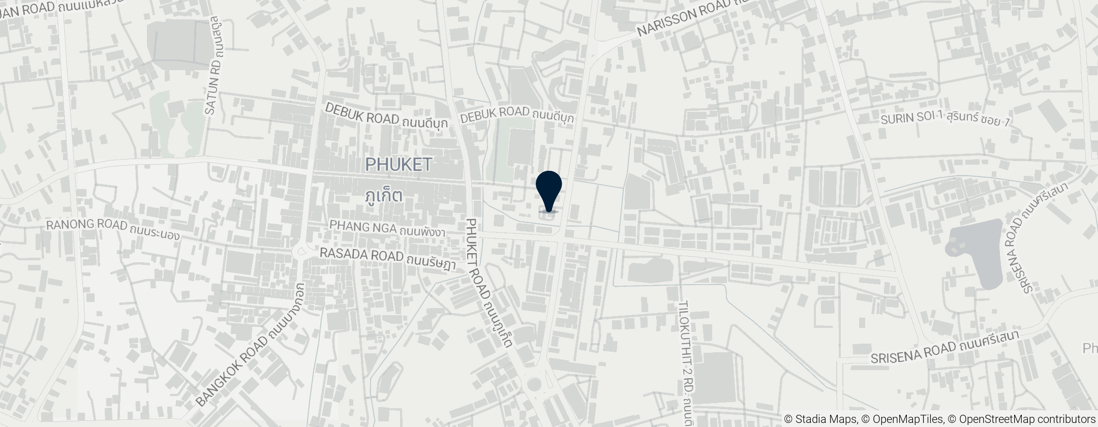 Map of Phuket Philatelic Museum