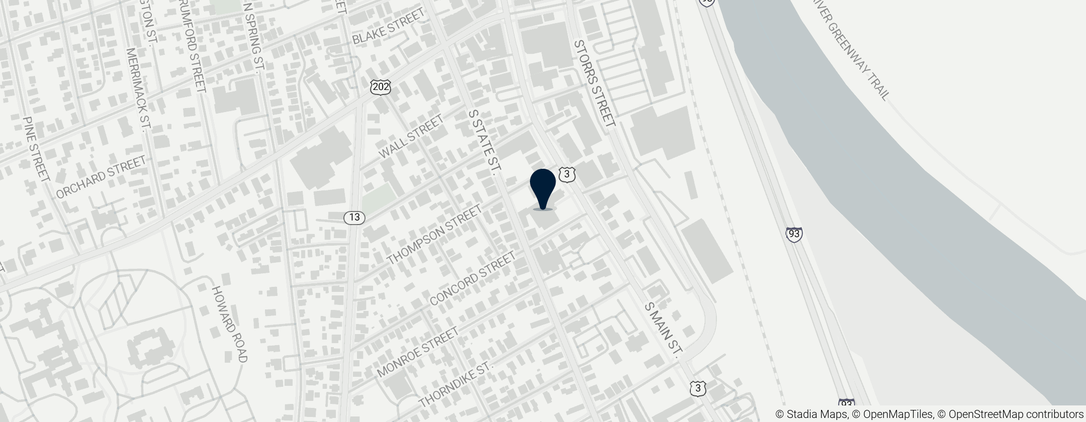 Map of Capitol Center For The Arts