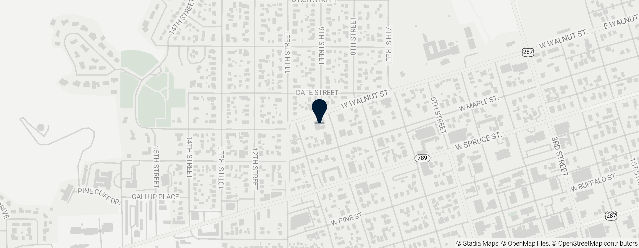 Map of Carbon County Museum